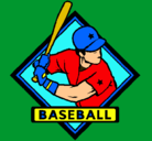 Dibujo Logo de béisbol pintado por yaguaratty
