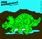 Dibujo Imaginext 13 pintado por rulada