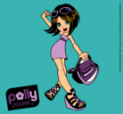 Dibujo Polly Pocket 12 pintado por cla8rao