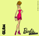 Dibujo Barbie Fashionista 5 pintado por Loren