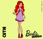 Dibujo Barbie Fashionista 3 pintado por Loren