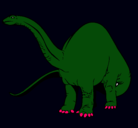 Dibujo Braquiosaurio II pintado por 9u8iouji