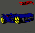 Dibujo Hot Wheels 3 pintado por rauloterxx