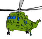 Dibujo Helicóptero al rescate pintado por dtdtgrk