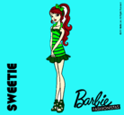 Dibujo Barbie Fashionista 6 pintado por yesibelh