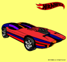 Dibujo Hot Wheels 2 pintado por maryi