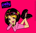 Dibujo Polly Pocket 13 pintado por pepa