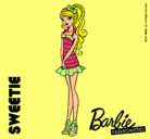 Dibujo Barbie Fashionista 6 pintado por Anto265