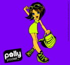 Dibujo Polly Pocket 12 pintado por neree