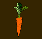 Dibujo zanahoria pintado por lewis_andre2