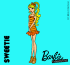 Dibujo Barbie Fashionista 6 pintado por ANTONELLA2