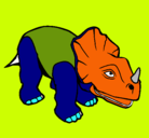 Dibujo Triceratops II pintado por wilzithon