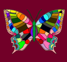 Dibujo Mariposa pintado por tucutucu