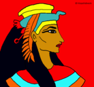 Dibujo Faraón pintado por Valu001