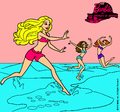 Barbie de regreso a la playa