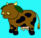 Dibujo Vaca pensativa pintado por diego-tari