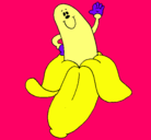 Dibujo Banana pintado por mayrely