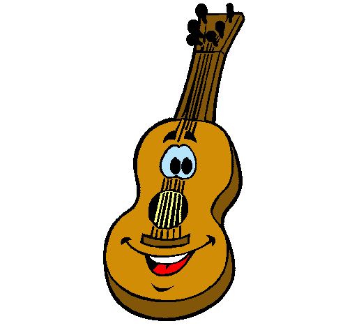 Dibujo Guitarra española pintado por itsel