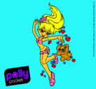 Dibujo Polly Pocket 14 pintado por pluscuamento