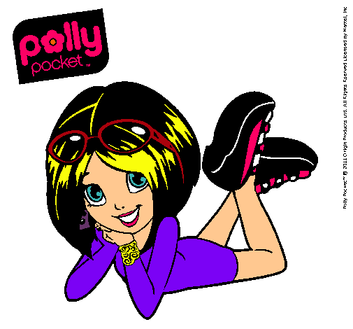 Dibujo Polly Pocket 13 pintado por Laura2