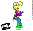 Dibujo Polly Pocket 1 pintado por peque