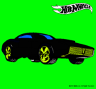 Dibujo Hot Wheels 1 pintado por huguito1