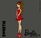 Dibujo Barbie Fashionista 6 pintado por la-gordita