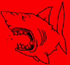 Dibujo Tiburón pintado por magt0269