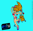 Dibujo Polly Pocket 14 pintado por raquel57hotmail