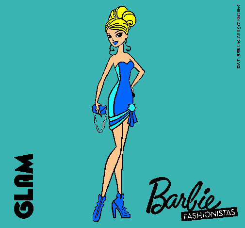 Dibujo Barbie Fashionista 5 pintado por ANTONELLA2