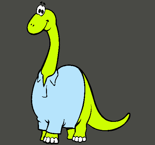 Diplodocus con camisa