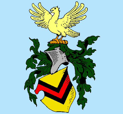 Escudo de armas y aguila 