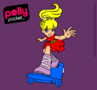 Dibujo Polly Pocket 7 pintado por amparo