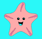 Dibujo Estrella de mar pintado por prisesita 