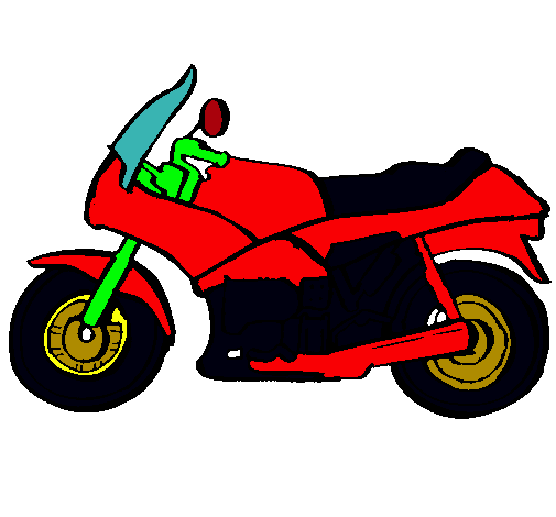 Dibujo Motocicleta pintado por marcosnemo
