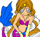Dibujo Sirena pintado por MyChe