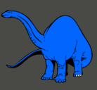 Dibujo Braquiosaurio II pintado por luciagonzalez