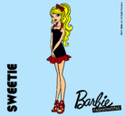 Dibujo Barbie Fashionista 6 pintado por Diianiita