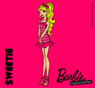 Dibujo Barbie Fashionista 6 pintado por miyaray