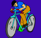 Dibujo Ciclismo pintado por COCUSO