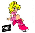 Dibujo Polly Pocket 9 pintado por chirli