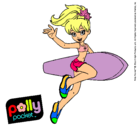Dibujo Polly Pocket 3 pintado por panchi