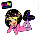 Dibujo Polly Pocket 13 pintado por panchi
