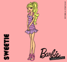 Dibujo Barbie Fashionista 6 pintado por dey_10