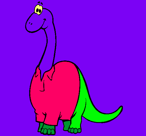 Diplodocus con camisa