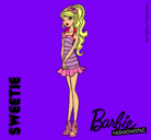 Dibujo Barbie Fashionista 6 pintado por katyprinses