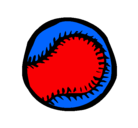 Dibujo Pelota de béisbol pintado por pelotass