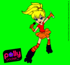 Dibujo Polly Pocket 2 pintado por melly