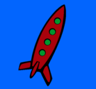 Dibujo Cohete II pintado por coheteamisto