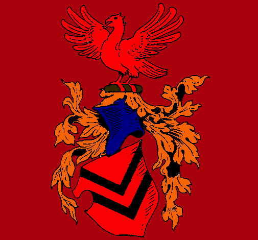 Escudo de armas y aguila 